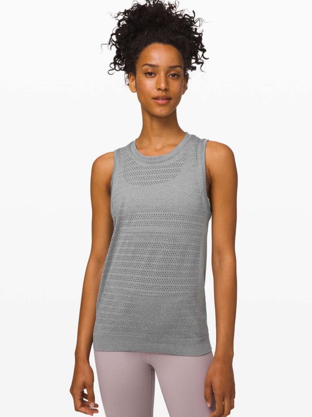 lululemon athletica Gray Breeze muscle Sleeveless Tank
